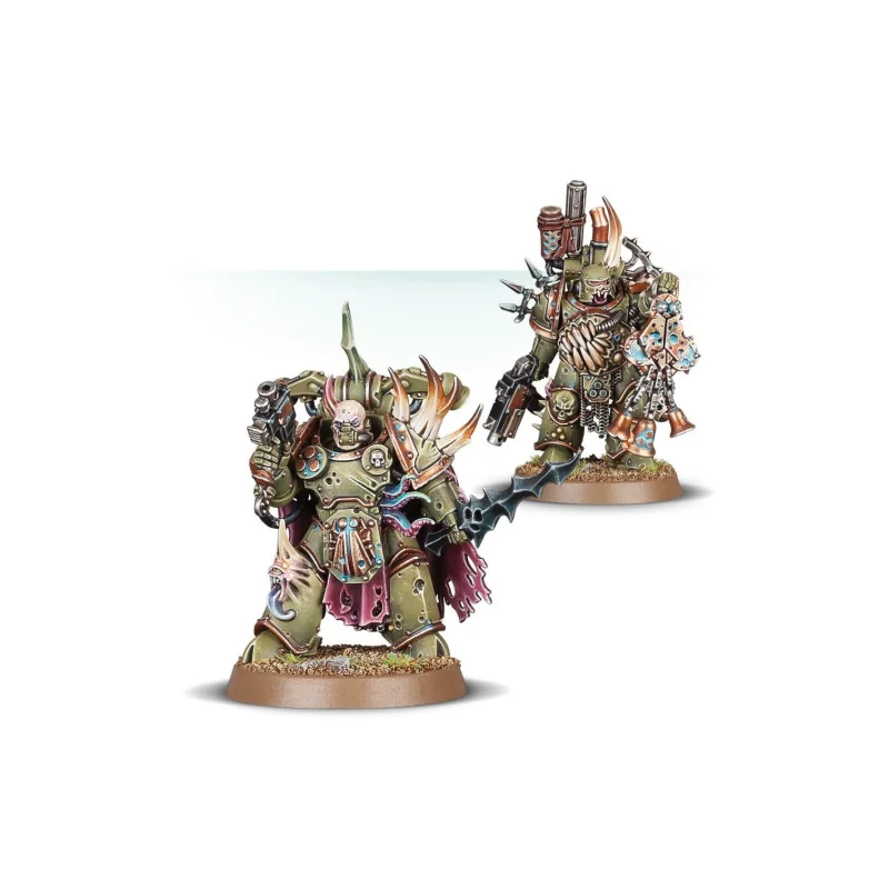 Warhammer 40K : Chaos - Death Guard - Plague Marines