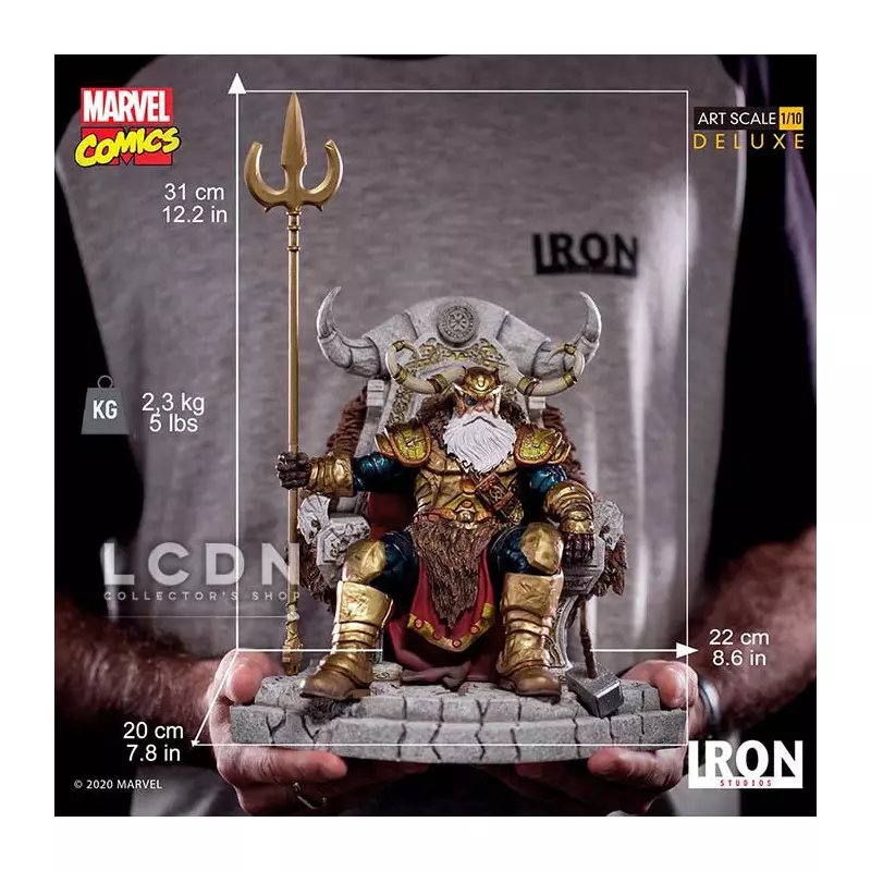 Marvel Comics BDS Art Scale Statue 1/10 Odin 31 cm