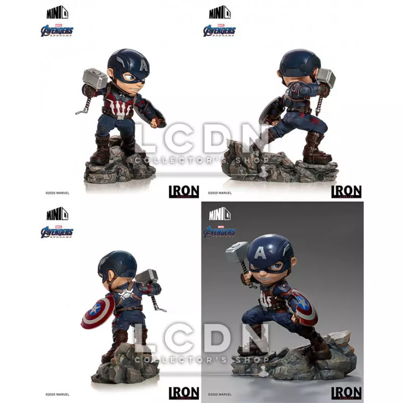Avengers Endgame Mini Co. Figurine PVC Captain America 15cm