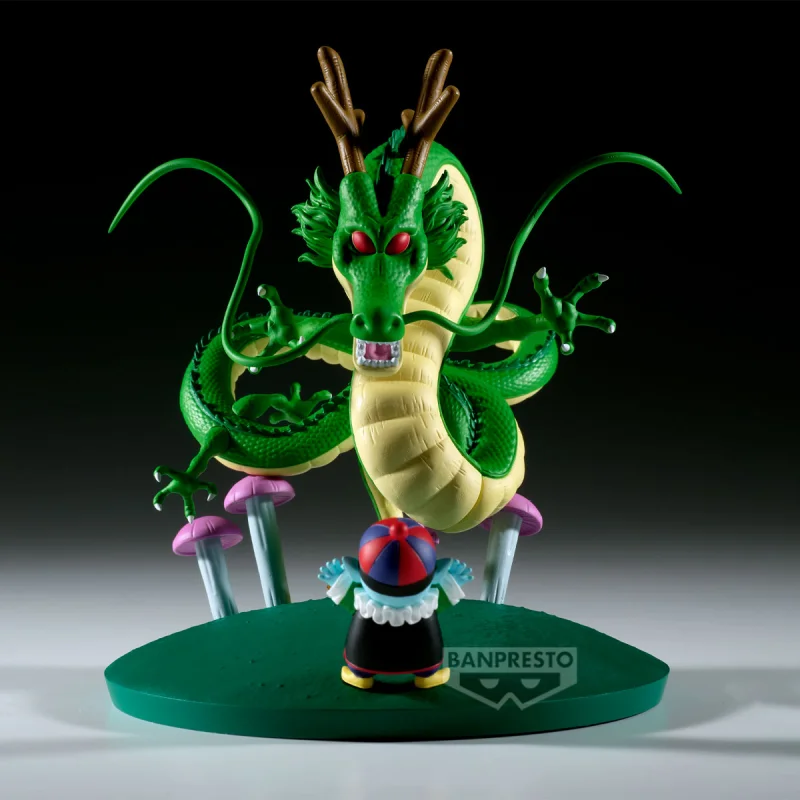 Figurine Dragon Ball Shenron Et San Goku 22 Cm - Collection - Neuve