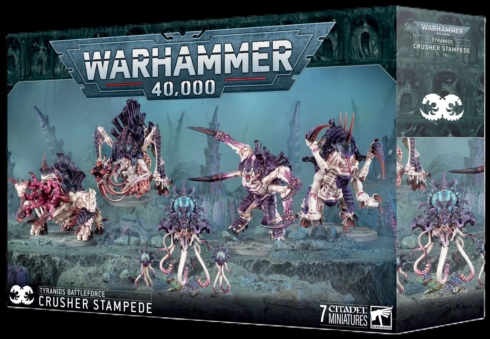 Warhammer 40k Paintable Figures Xenos Tyranids : Battleforce