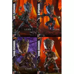 Hot Toys TMS027 The Spider-Man: Maximum Venom Venomized Groot Life-Size 1/1 Collectible Figure 25cm (Displayed model)