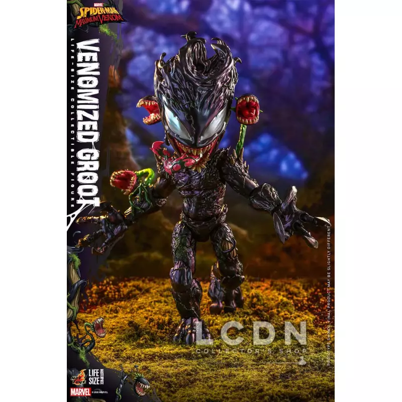 20€ sur Figurine Hot Toys TMS027 - Marvel Comics - Marvel's Spider-Man :  Maximum Venom - Venomized Groot - Figurine pour enfant - Achat & prix