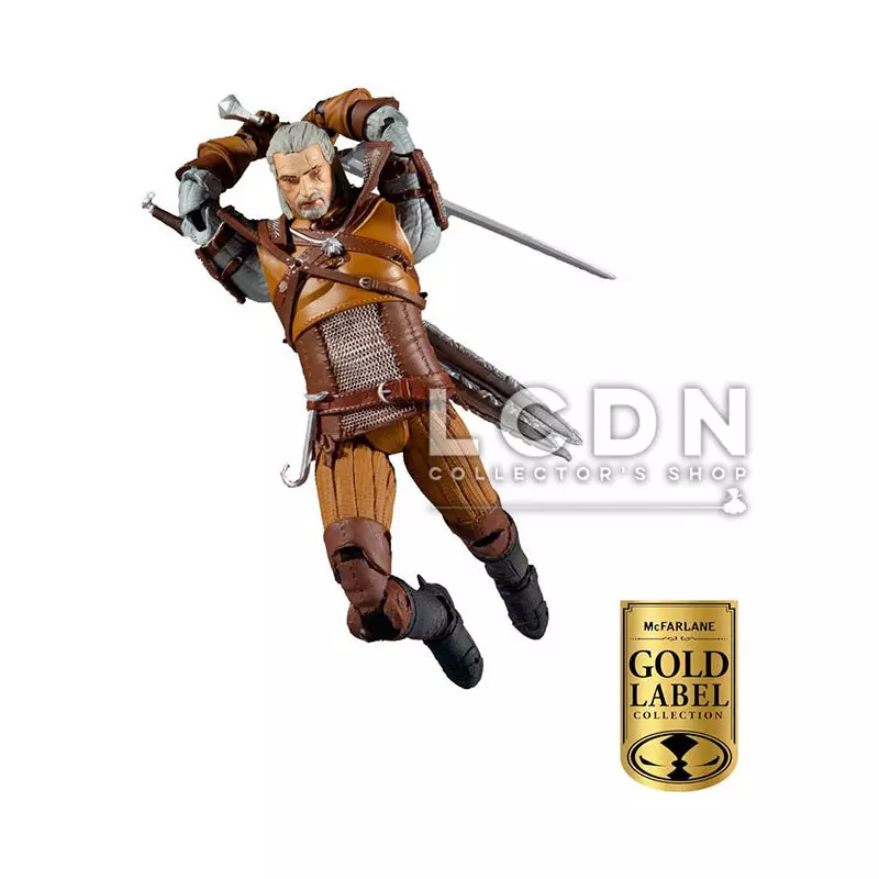 The Witcher Action Figure Geralt US Wal Mart Gold Label Edition 18 cm