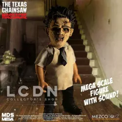 Massacre à la tronçonneuse ( Texas Chainsaw Massacre ) Mega Scale Action Figurine Leatherface 38 cm avec Son