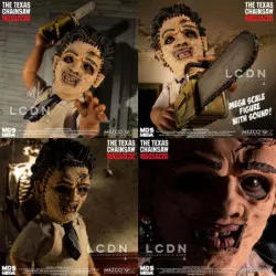 Massacre à la tronçonneuse ( Texas Chainsaw Massacre ) Mega Scale Action Figurine Leatherface 38 cm avec Son