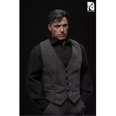 Clothing Set 1/6 BvS Bruce Wayne Gray Vest Costume Hangtag Set