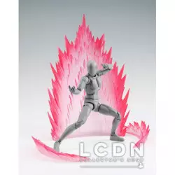 Tamashii Effect Action Figure Accessory Energy Aura Red Ver. 19 cm