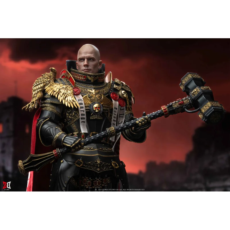 Alloy Imperial Inquisitor Martyr Collectible Action Figure 1/6 Z