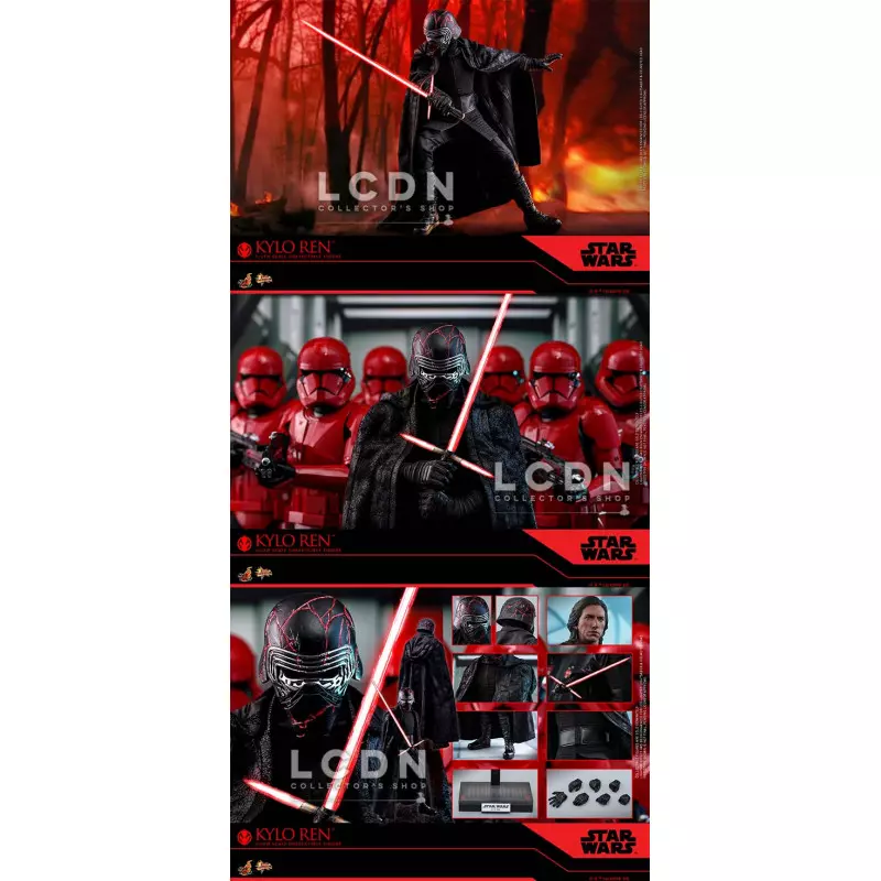 Star Wars – Sabre Laser Electronique Rouge de Kylo Ren - Jouet