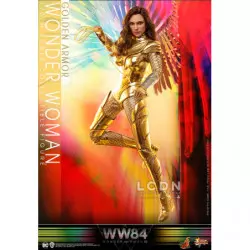 Hot Toys MMS577 Wonder Woman 1984 Wonder Woman Golden Armor Version Gal Gadot 1/6 Collectible Figure 30cm