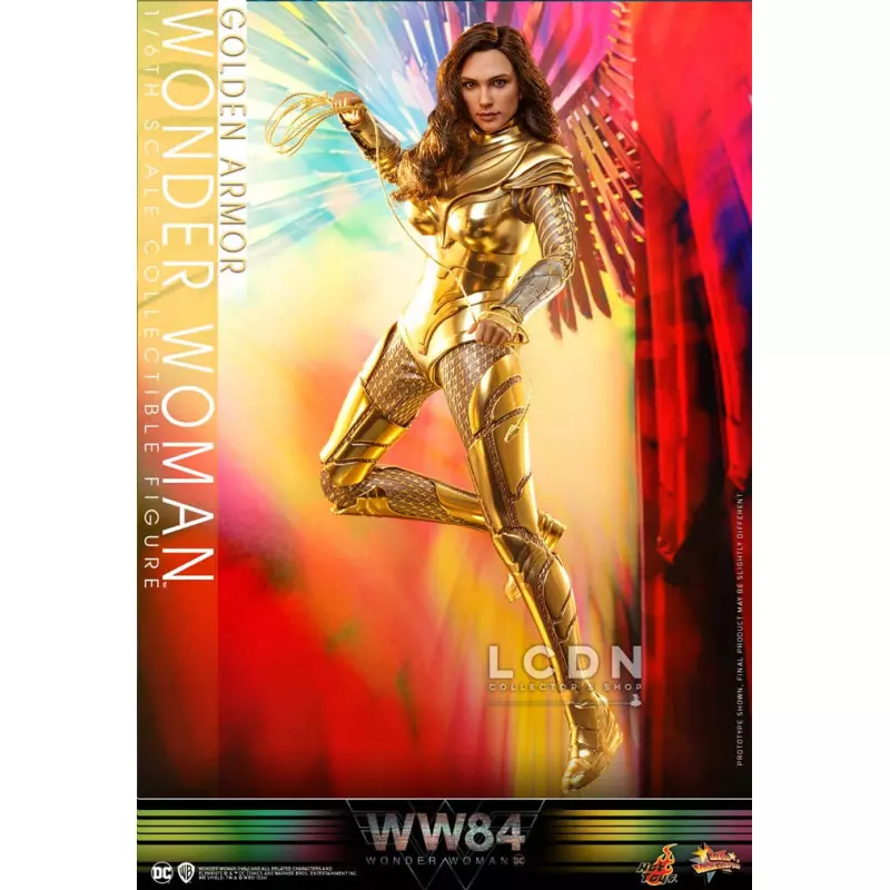 Hot Toys MMS577 Wonder Woman 1984 Wonder Woman Golden Armor Version Gal Gadot 1/6 Collectible Figure 30cm