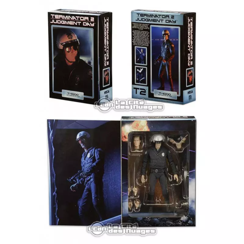 Terminator 2 Ultimate T 1000 Motorcycle Cop Ultimate Action