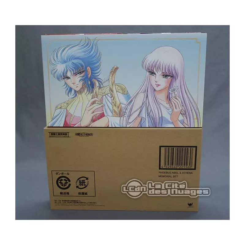 Saint Seiya Les Guerriers d&#039;Abel Myth Cloth Duo Pack Abel Dieu du Soleil &amp; Athéna