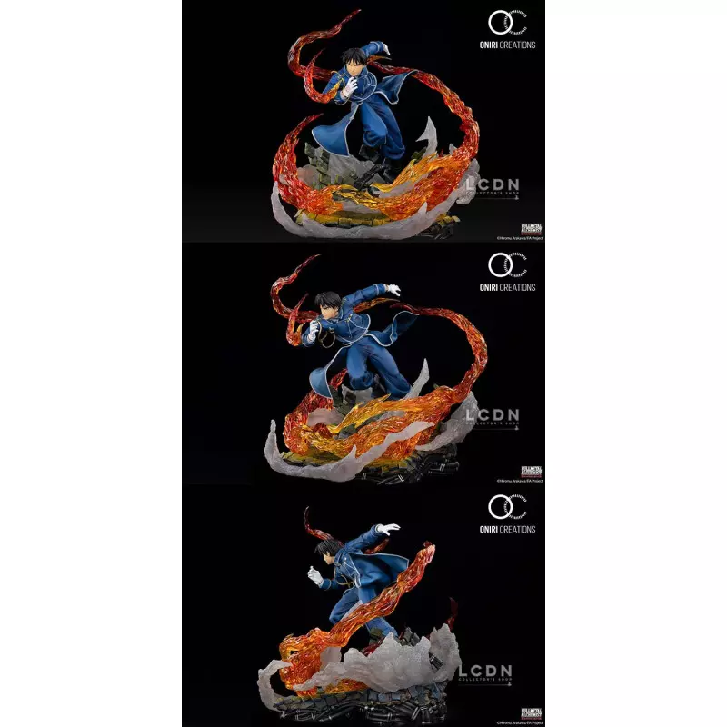 Full Metal Alchemist Roy Mustang The Flame Alchemist 1/6 Statue 38cm