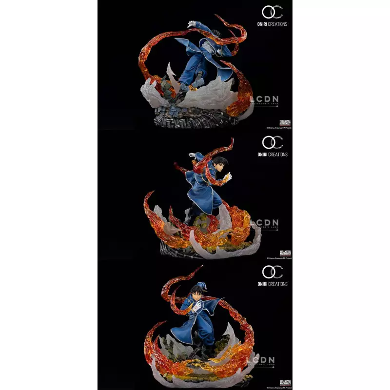 Full Metal Alchemist Roy Mustang The Flame Alchemist 1/6 Statue 38cm