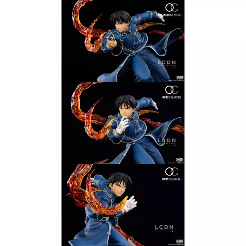 Full Metal Alchemist Roy Mustang The Flame Alchemist 1/6 Statue 38cm