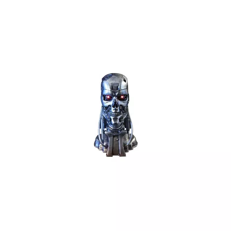 The Terminator High Definition Bust 1/2 T-800 Endoskeleton Head 22 cm