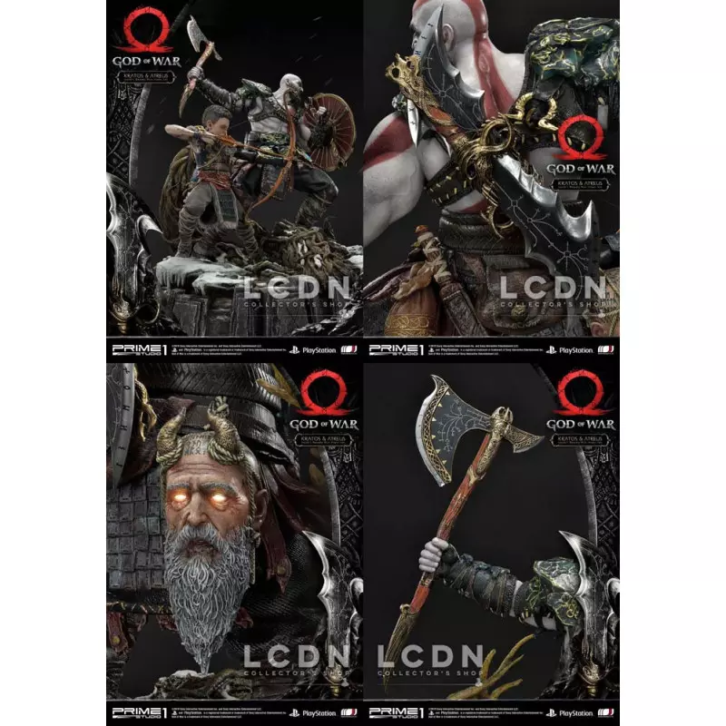 Figurine POP UP PARADE de Kratos dans God of War