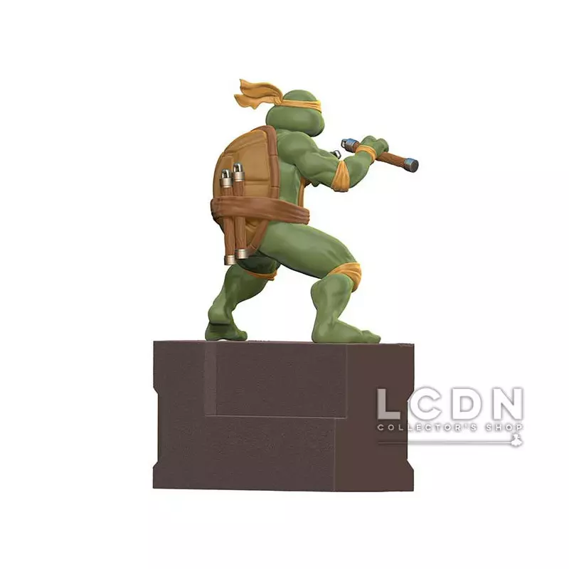 Teenage Mutant Ninja Turtles TMNT PVC Statues 1 8 Michelangelo