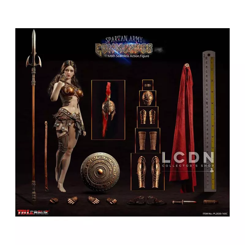 Spartan Army Golden Commander 1/6 Action Figure 30cm TBLEAGUE