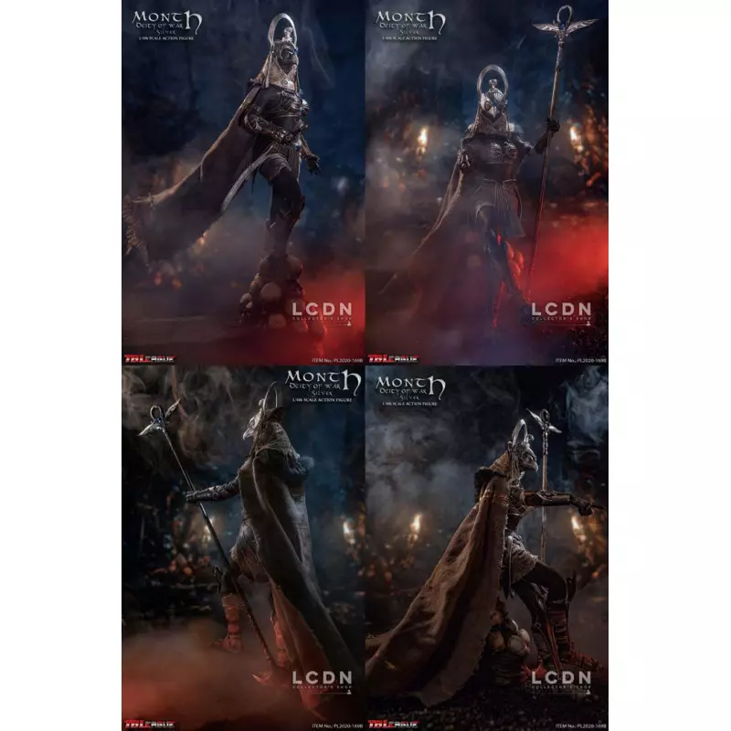 Month Deity of War Silver Edition 1/6 Action Figure 30cm TBLEAGUE
