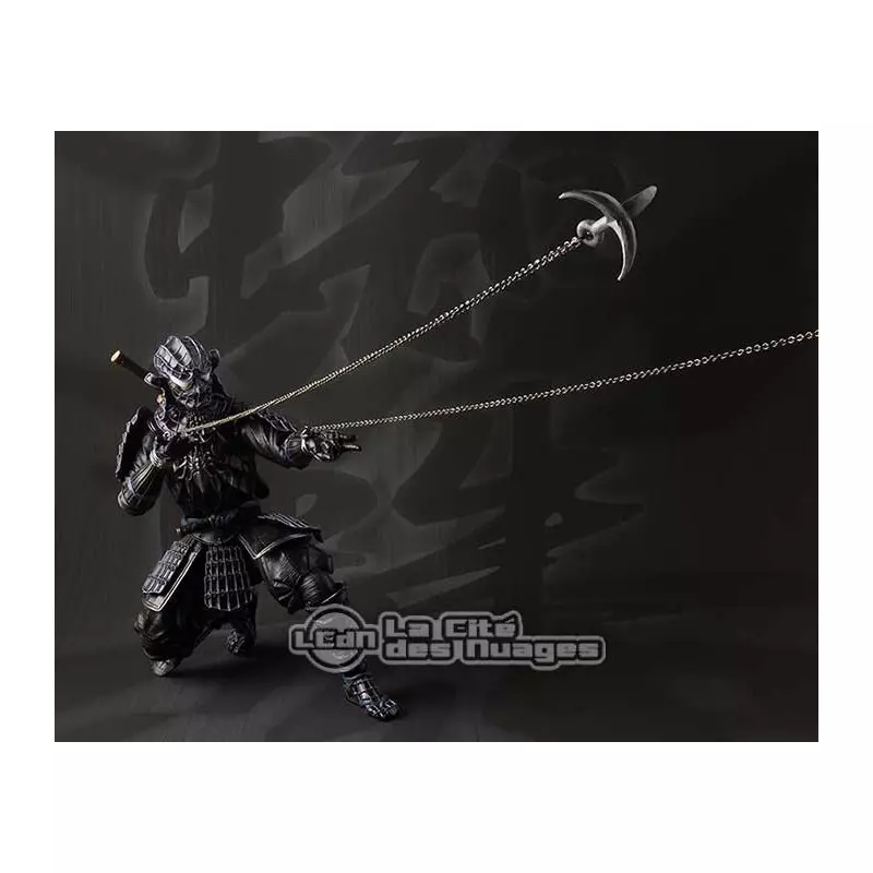 Marvel Samurai Black Spider-Man Meisho Manga Realization action figurine 18 cm