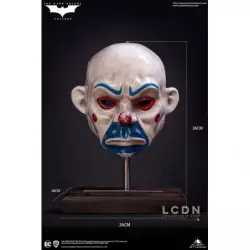 The Dark Knight The Joker Clown Masque Mask Queen Studios 1/1 36 cm