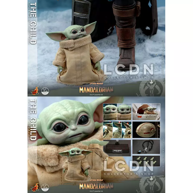 Star Wars Baby Yoda Grogu Mandalorian The Child 8cm Figure Toy Collection  Dolls