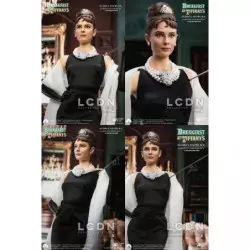 Diamants sur canapé ( Breakfast at Tiffany's ) Statue 1/4 Holly Golightly Audrey Hepburn Deluxe Ver. 52 cm (petit défaut)