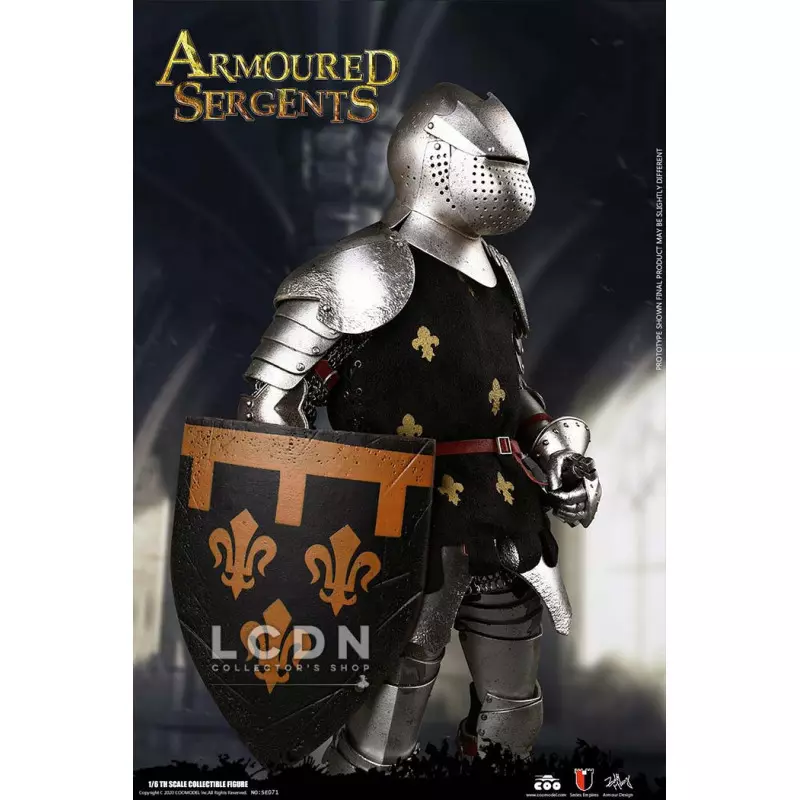 COOMODEL se071 フランス 騎士 アーマード サージェント1/6 フィギュア専門店 -ソダチトイズ / COOMODEL se071 フランス
