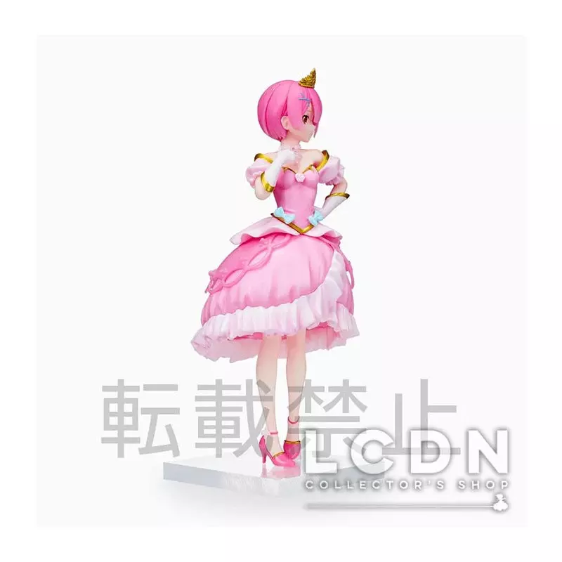Re Zero PVC Statue Ram Pretty Princess Ver SPM 23cm
