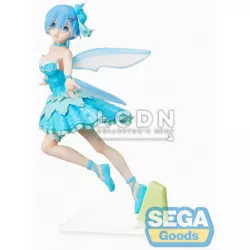 Re:Zero Starting Life in Another World PVC Statue Rem Fairy Ballet Blue Version SPM 18cm