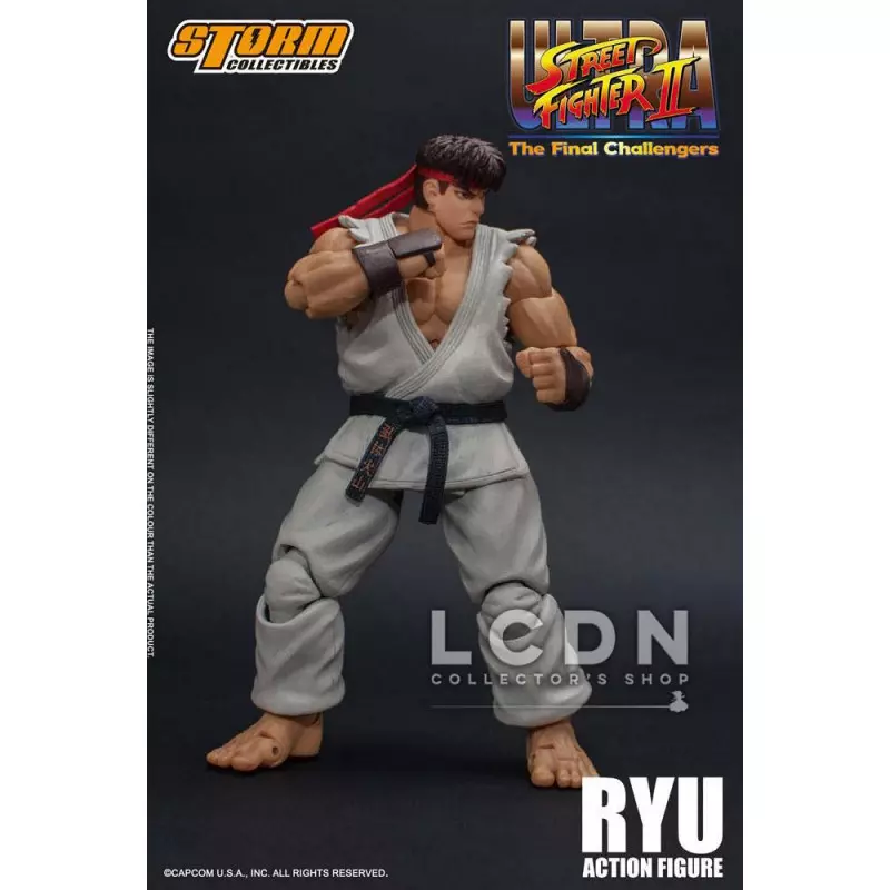 Ultra Street Fighter II: The Final Challengers Ryu 1/12 Scale Action Figure