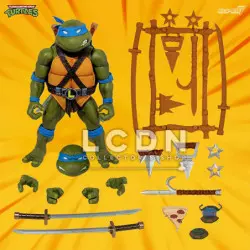 Les Tortues Ninja ( Teenage Age Mutant Ninja Turtles TMNT ) Action Figurine Ultimates Leonardo 18cm