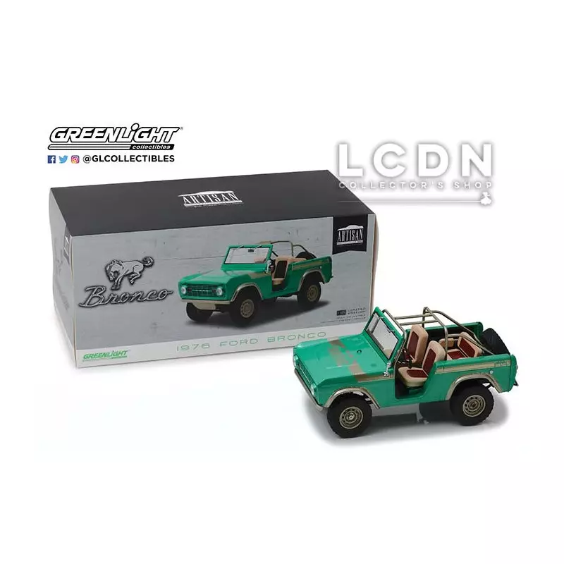 Gaz Monkey Garage 1976 Ford Bronco Twin Peaks 19034 1/18
