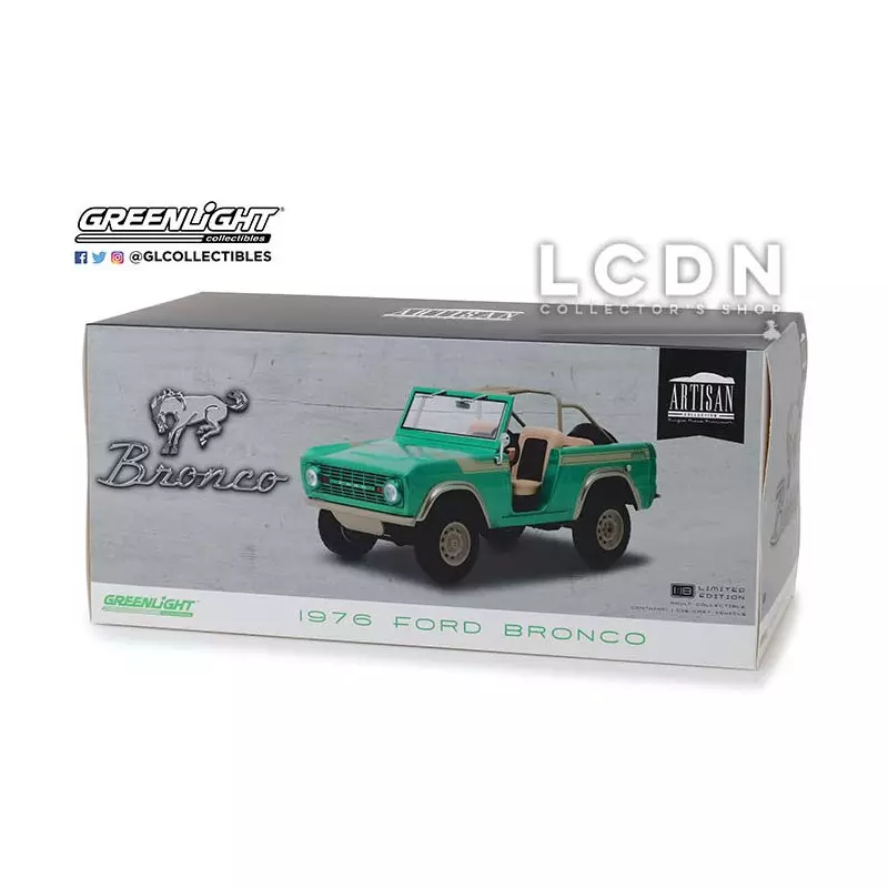 Gaz Monkey Garage 1976 Ford Bronco Twin Peaks 19034 1/18