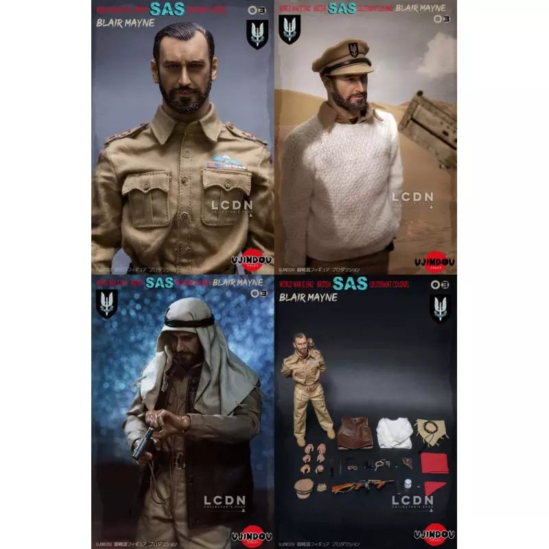 WWII 1942 British SAS Lieutenant Colonel Blair 