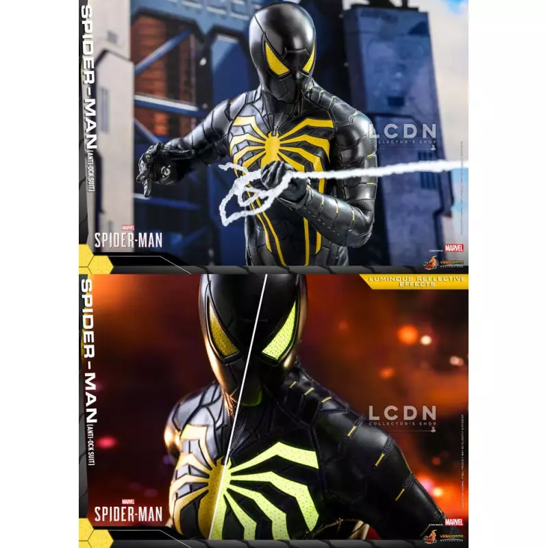 Hot Toys VGM44 Spider-Man Videogame Spider-Man Anti-Ock Suit 1/6 Collectible Figurine 30cm