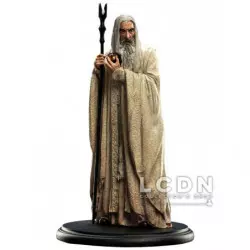 Le Seigneur des Anneaux ( Lord of the Rings ) Statue Sarouman le Blanc ( Saruman The White ) 19 cm