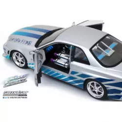 2 Fast 2 Furious 1999 Brian's Nissan Skyline GT-R34 with real Neon Lights Version 19041 1/18 (Defect model)