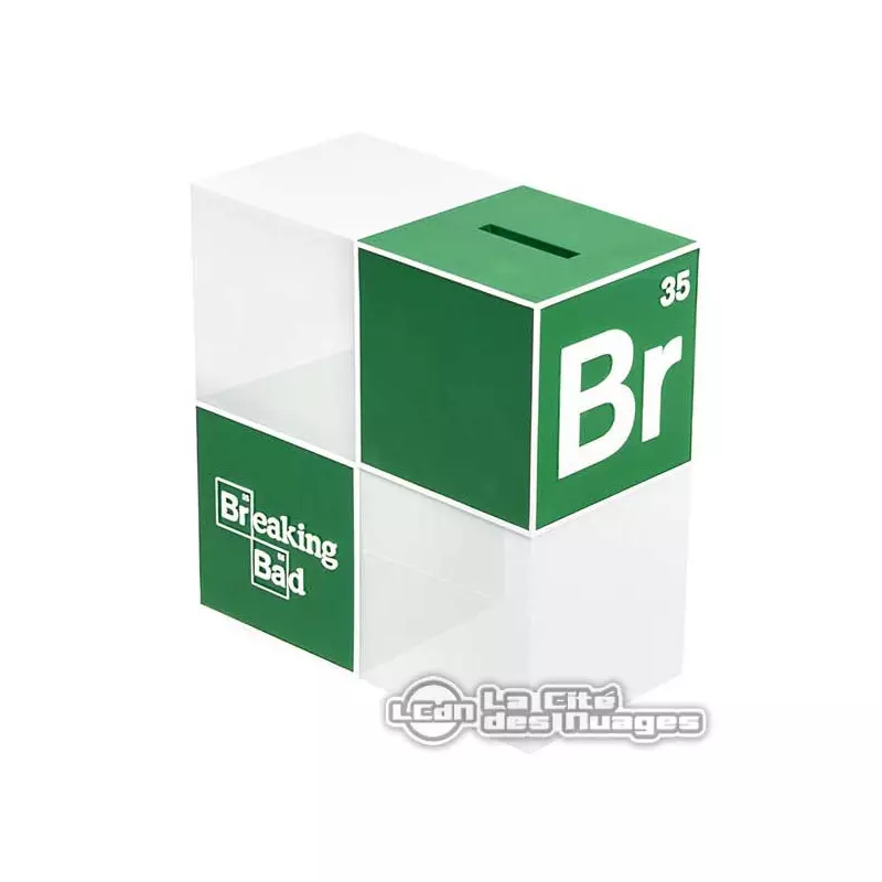 Breaking Bad tirelire / serre-livre BrBa Logo