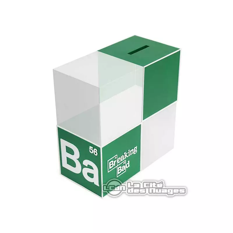 Breaking Bad tirelire / serre-livre BrBa Logo