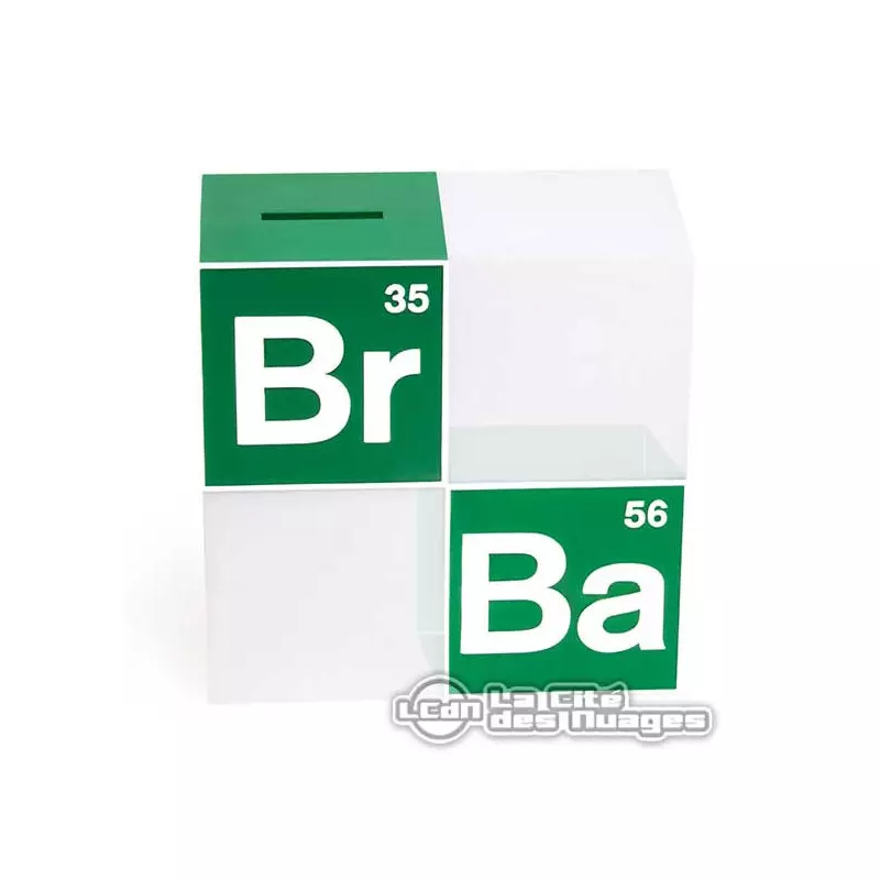 Breaking Bad tirelire / serre-livre BrBa Logo
