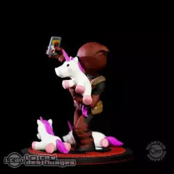 Marvel Q-Fig Diorama Deadpool unicornselfie 10 cm