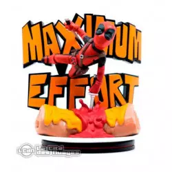 Marvel Q-Fig MAX Diorama Deadpool Maximum Effort 14 cm