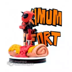 Marvel Q-Fig MAX Diorama Deadpool Maximum Effort 14 cm