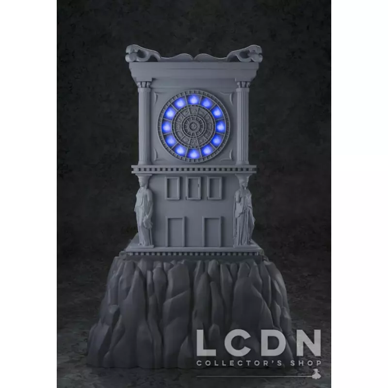 Saint Seiya Myth Cloth Fire Clock in Sanctuary Replicas 26cm with sound and light-up effects Tamashii Web Exclusive