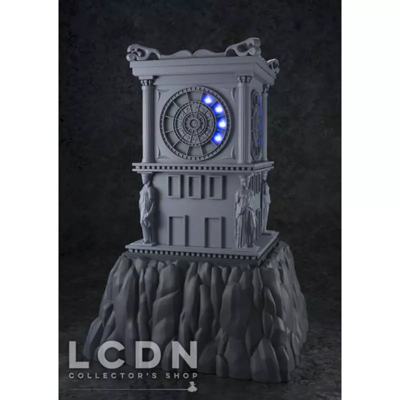 Saint Seiya Myth Cloth Fire Clock in Sanctuary Replicas 26cm with sound and light-up effects Tamashii Web Exclusive