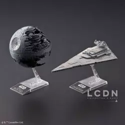 Star Wars Maquette 1/2700000 Death Star II & 1/14500 Star Destroyer